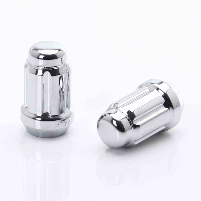 Forged Steel Japan Racing Nuts JN2 12x1,5 Chrome (1)