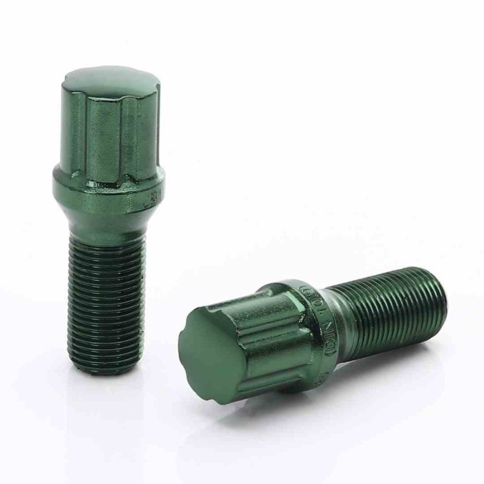 Japan Racing JB1 Bolts 12x1,25 Green