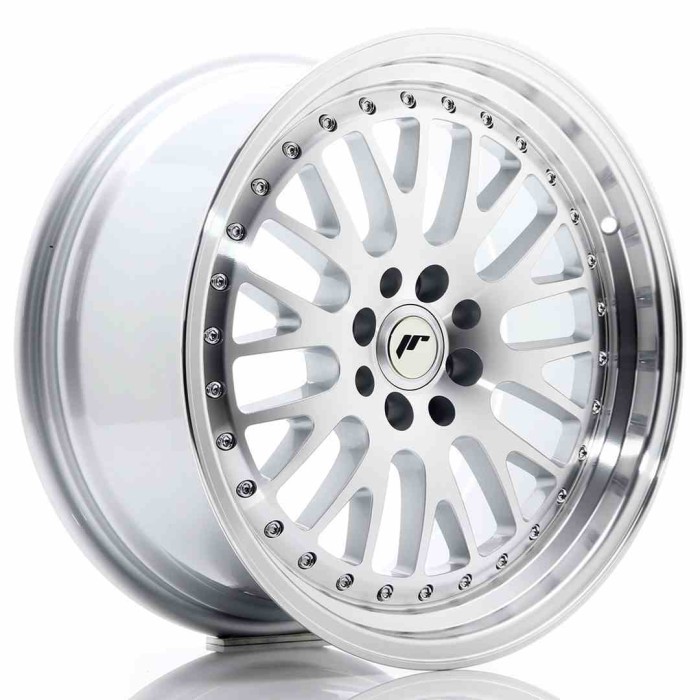 JR Wheels JR10 17x8 ET35 5x100/114 Silver Machined Face (1)