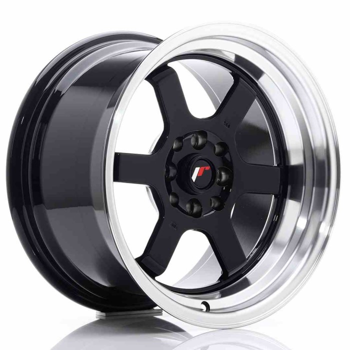 JR Wheels JR12 16x9 ET10 4x100/114 Gloss Black