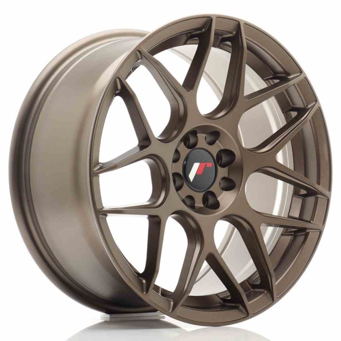 JR Wheels JR18 17x8 ET35 5x100/114 Matt Bronze (1)