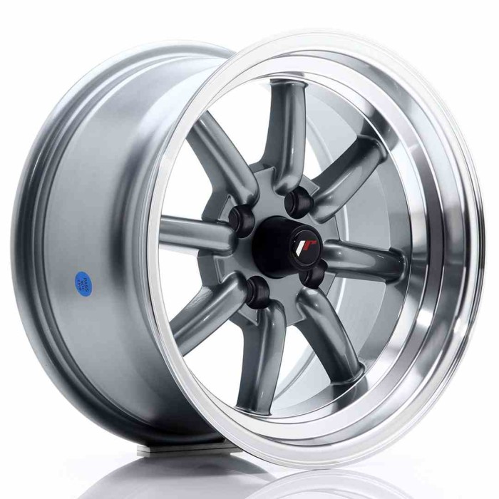 JR Wheels JR19 15x8 ET20 4x100 Gun Metal