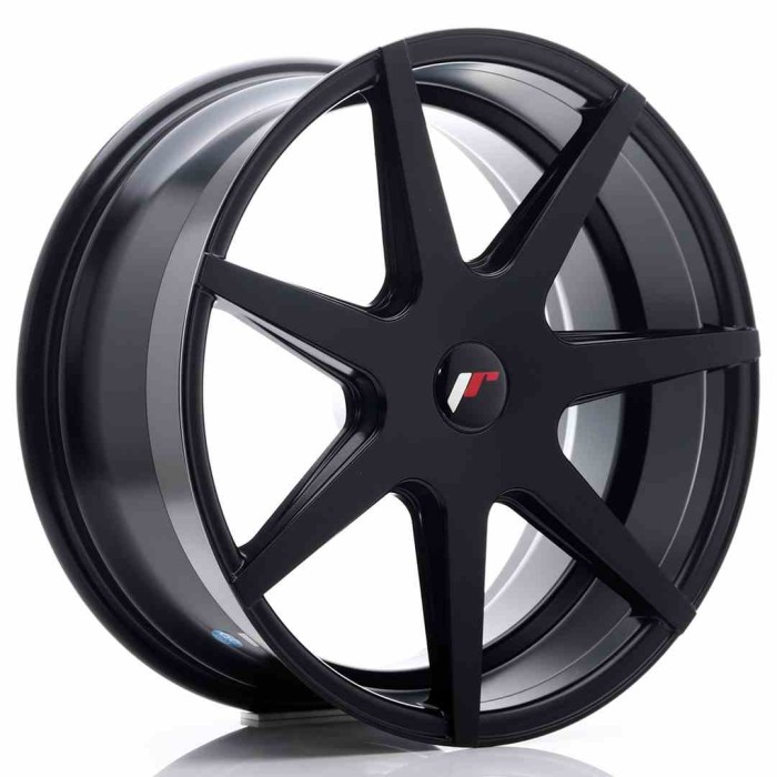 JR Wheels JR20 19x8,5 ET20-40 Blank Matt Black (1)