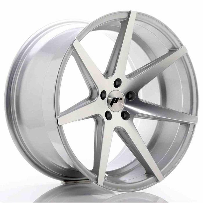JR Wheels JR20 20x11 ET30 5x112 Silver Machined (1)
