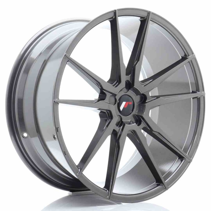 JR Wheels JR21 22x10,5 ET15-52 5H BLANK Hyper Gray (1)