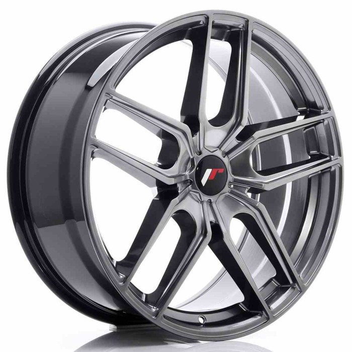 JR Wheels JR25 20x8,5 ET20-40 5H BLANK Hyper Black (1)