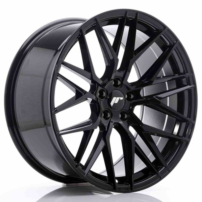JR Wheels JR28 20x10 ET40 5x120 Gloss Black (1)