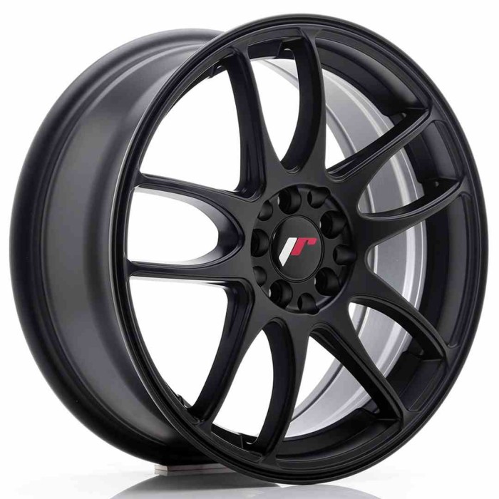 JR Wheels JR29 17x7 ET40 5x100/114 Matt Black (1)