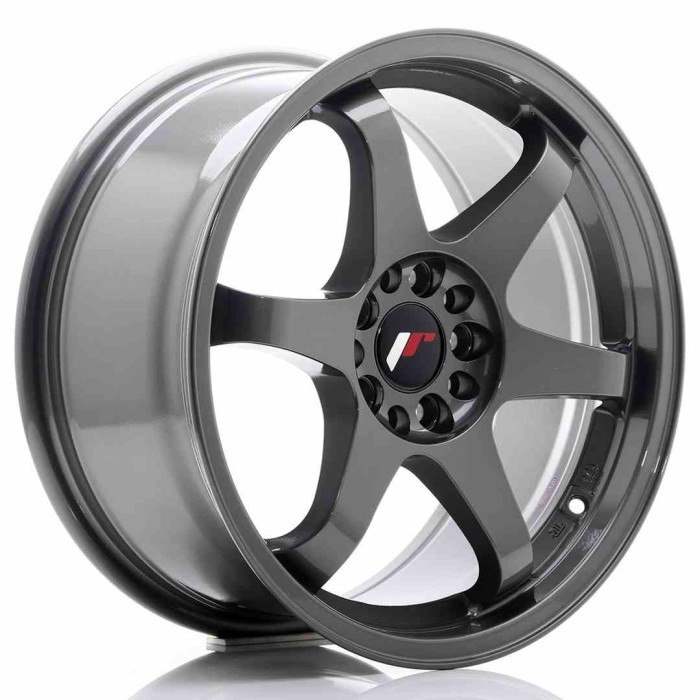 JR Wheels JR3 17x8 ET35 5x108/112 Gun Metal (1)