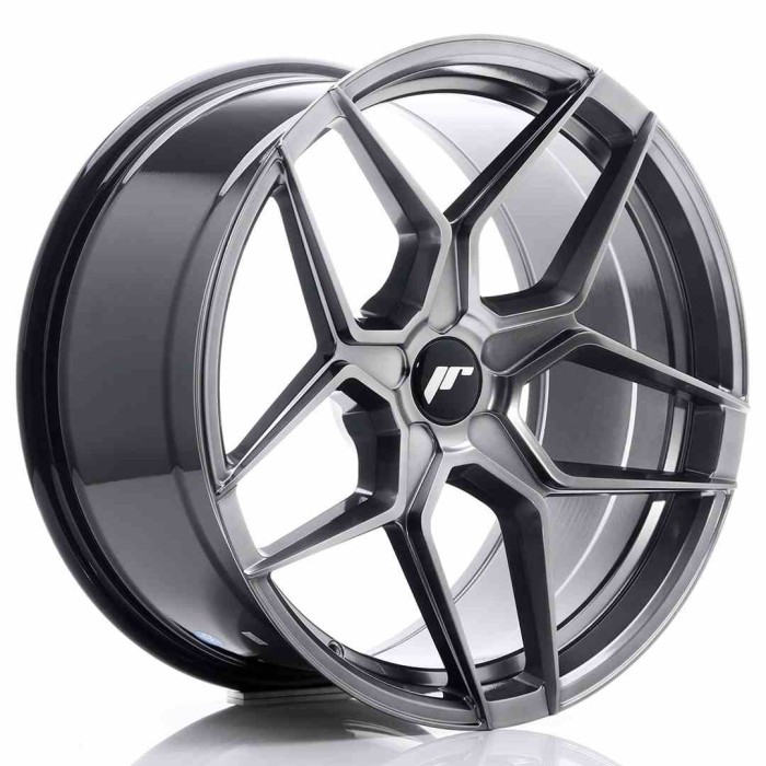 JR Wheels JR34 19x9,5 ET20-40 5H BLANK Hyper Black (1)
