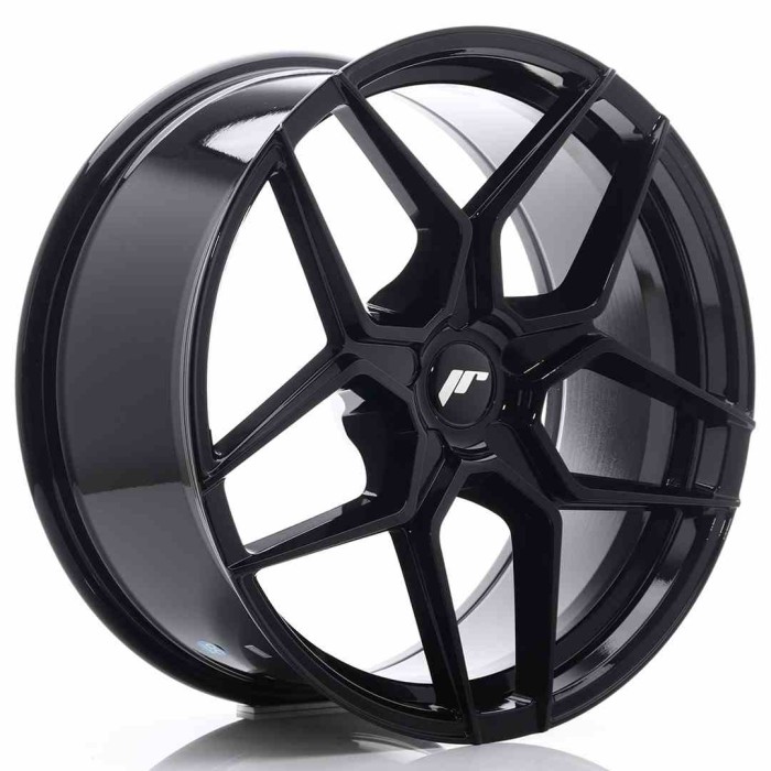 JR Wheels JR34 20x9 ET20-40 5H BLANK Gloss Black (1)