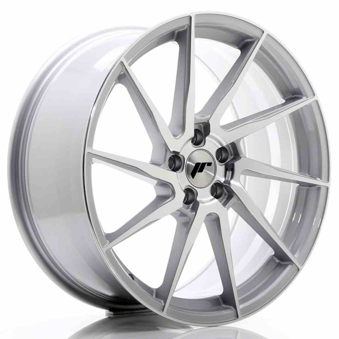 JR Wheels JR36 20x9 ET38 5x112 Silver Brushed Face (1)