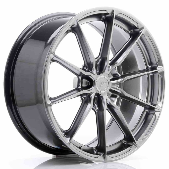 JR Wheels JR37 19x8,5 ET20-45 5H BLANK Hyper Black (1)