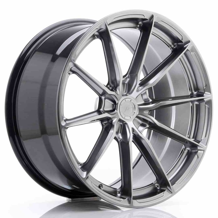 JR Wheels JR37 20x10 ET20-45 5H BLANK Hyper Black (1)