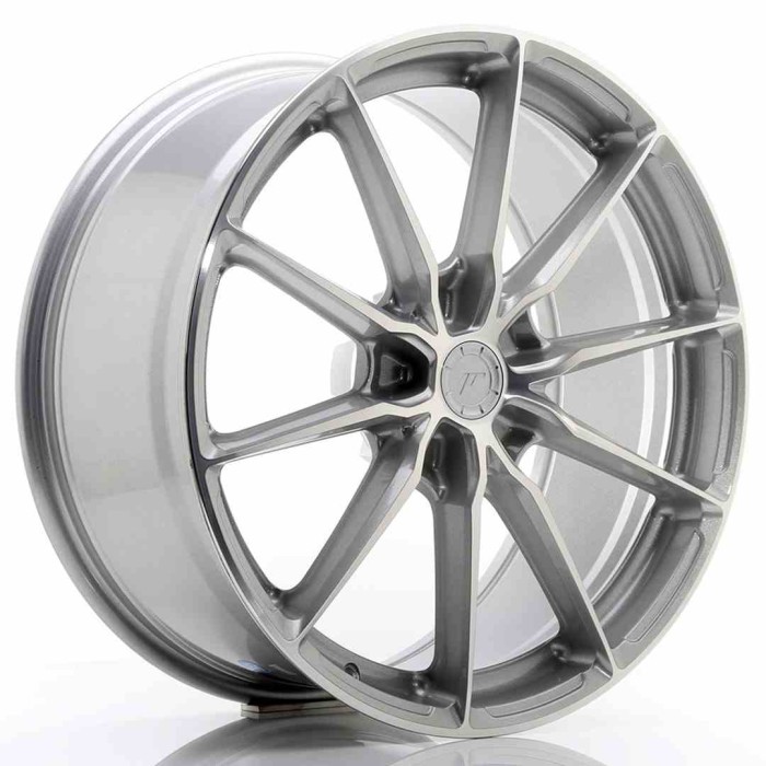 JR Wheels JR37 20x9 ET20-45 5H BLANK Silver Machined Face (1)