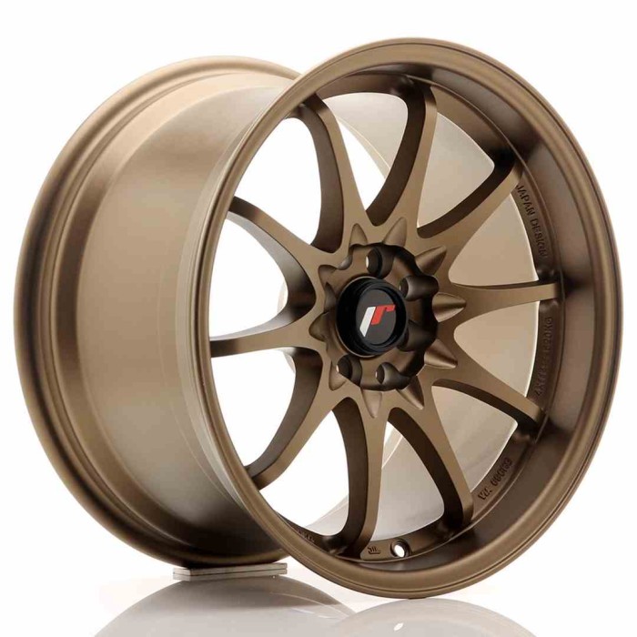 JR Wheels JR5 17x9,5 ET25 5x100/114,3 Dark Anodized Bronze (1)