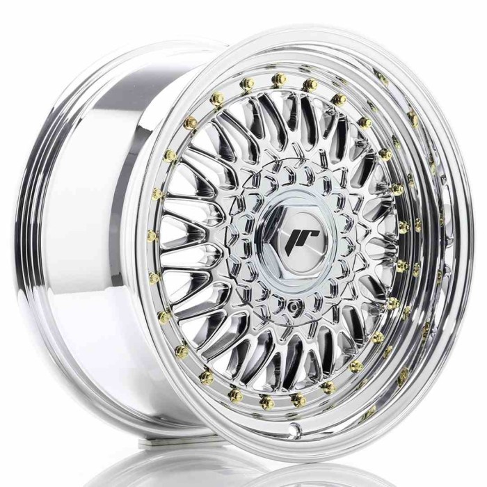 JR Wheels JR9 16x8 ET25 4x100/108 Chrome (1)