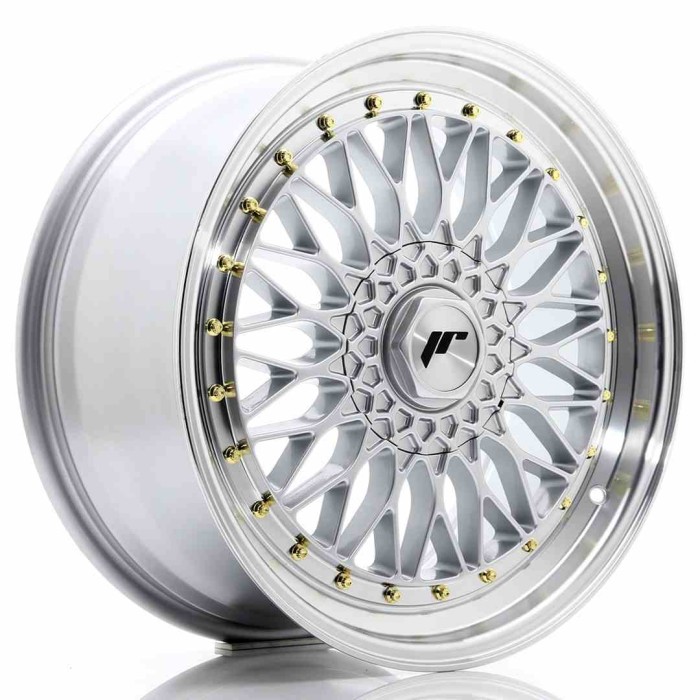 JR Wheels JR9 19x8,5 ET35 BLANK Silver w/Machined Lip (1)