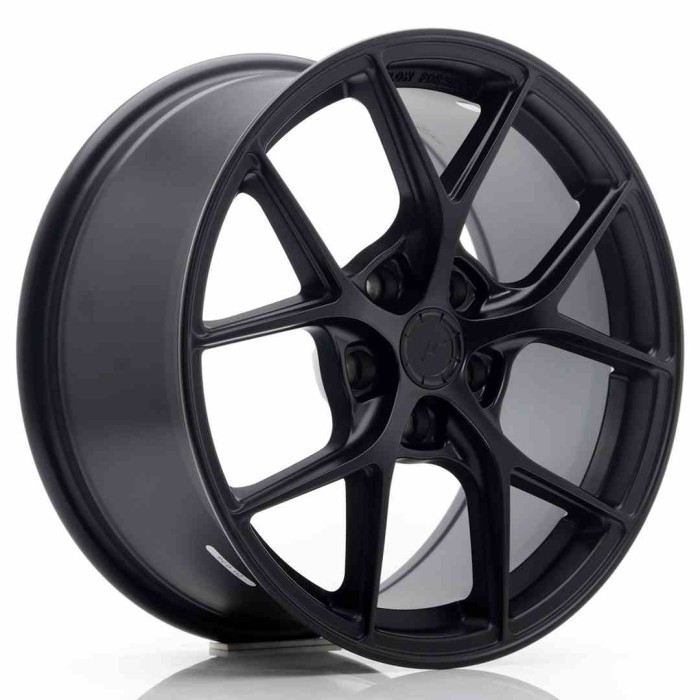 JR Wheels SL01 17x8 ET40 5x114,3 Matt Black (1)