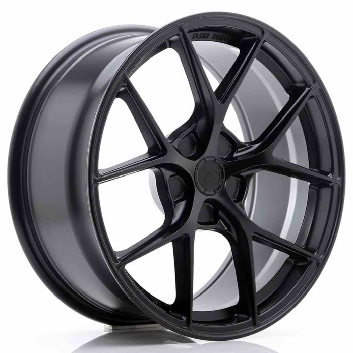 JR Wheels SL01 18x8 ET20-40 5H BLANK Matt Black (1)