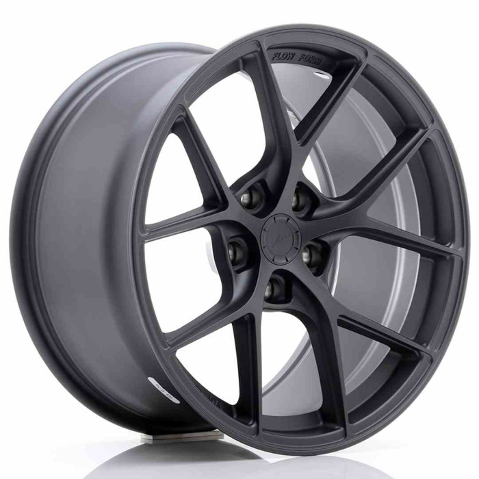 JR Wheels SL01 18x9,5 ET25 5x120 Matt Gun Metal (1)
