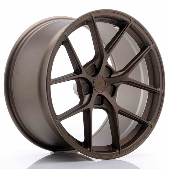 JR Wheels SL01 19x10 ET20-40 5H BLANK Matt Bronz (1)