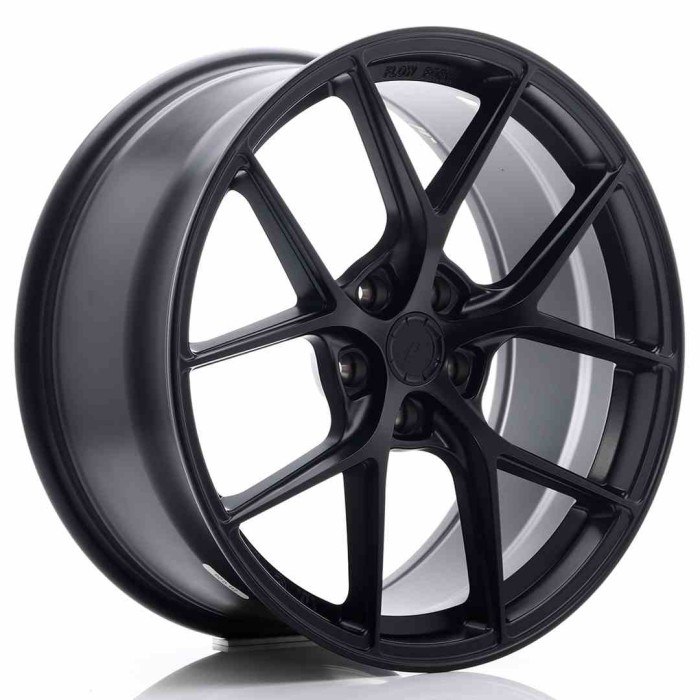 JR Wheels SL01 19x8,5 ET45 5x112 Matt Black (1)
