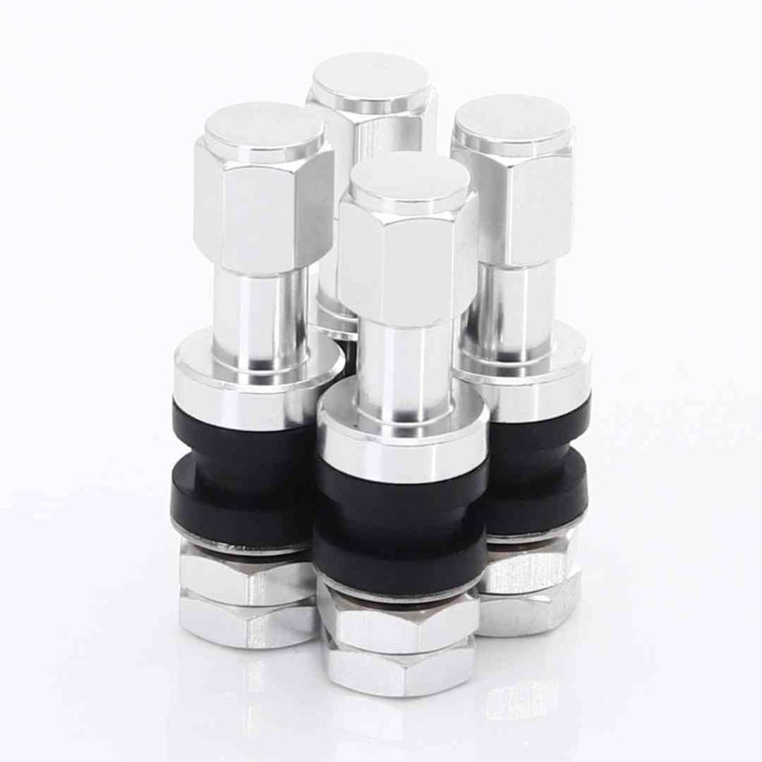 Set of Aluminum air valves JR v2 - SILVER. (1)