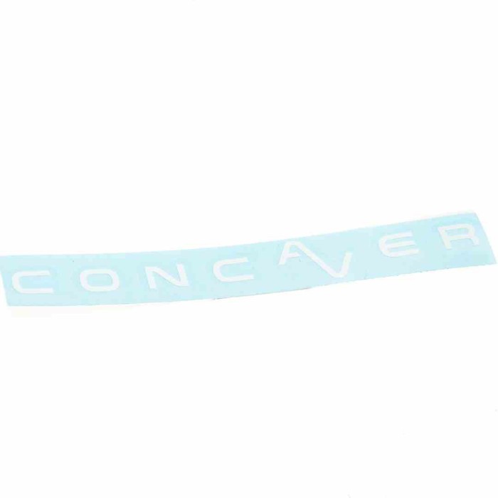 Sticker-pack Concaver logo V1 15cm White 50pcs