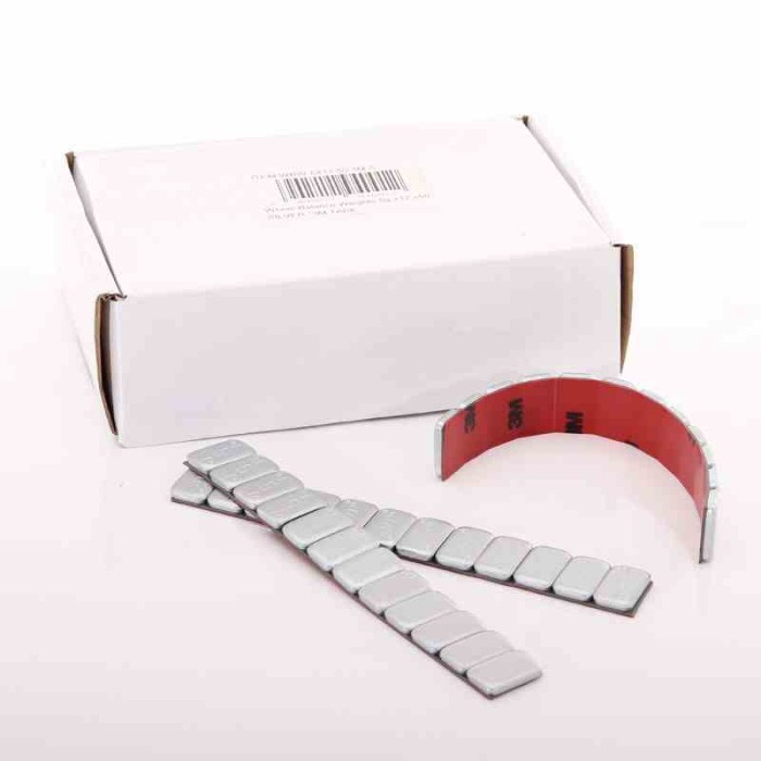 Wheel Balance Weights 5g x12 x50  SILVER *3M TAPE (1)