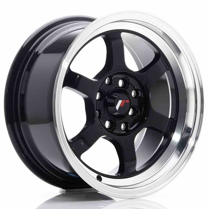 JR Wheels JR12 15x7,5 ET26 4x100/108 Gloss Black