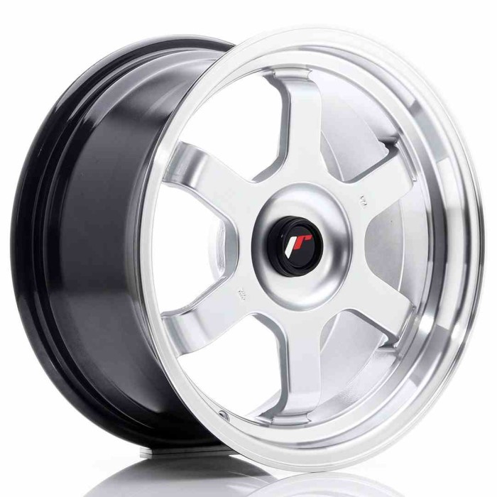 JR Wheels JR12 16x8 ET20-22 Blank Hyper Silver