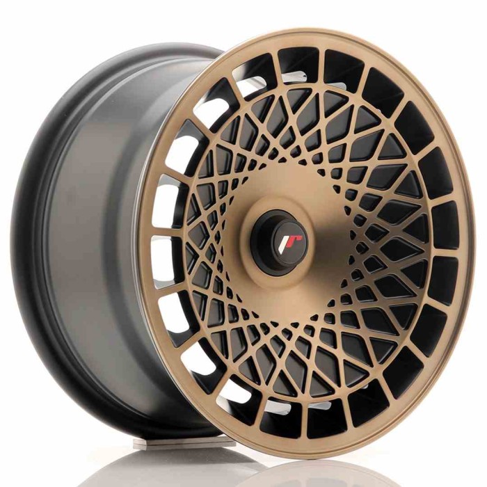 JR Wheels JR14 15x8 ET20-25 Blank Black Bronze Finish