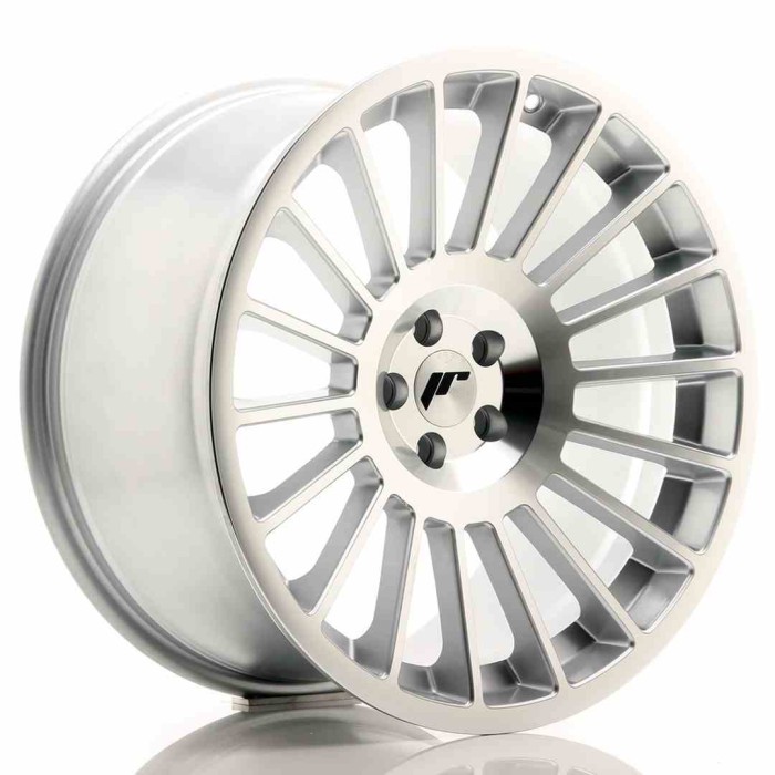 JR Wheels JR16 19x10 ET35 5x100 Silver Machined (2)