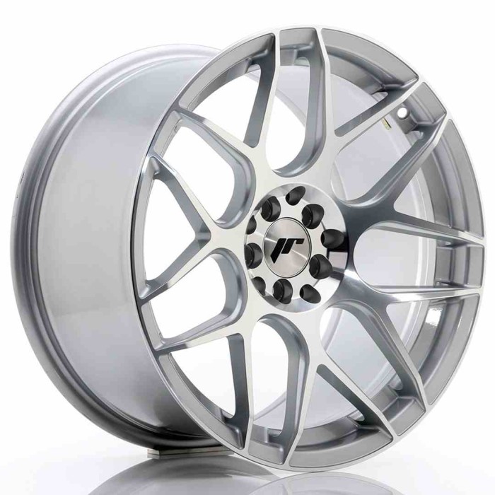 JR Wheels JR18 18x9,5 ET35 5x100/120 Silver Machined