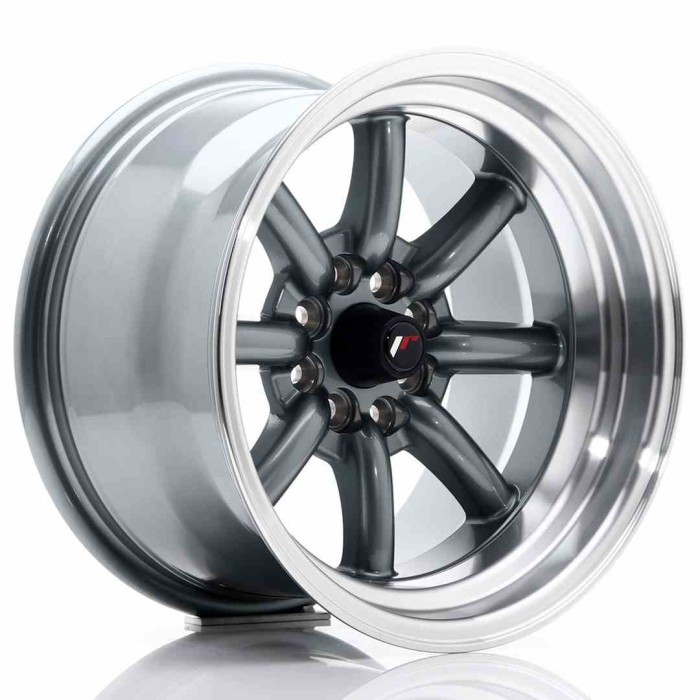 JR Wheels JR19 15x9 ET-13 4x100/108 Gun Metal (2)