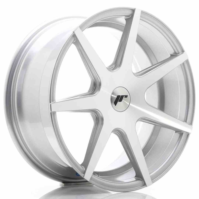 JR Wheels JR20 18x8,5 ET25-40 Blank Silver Machined (2)