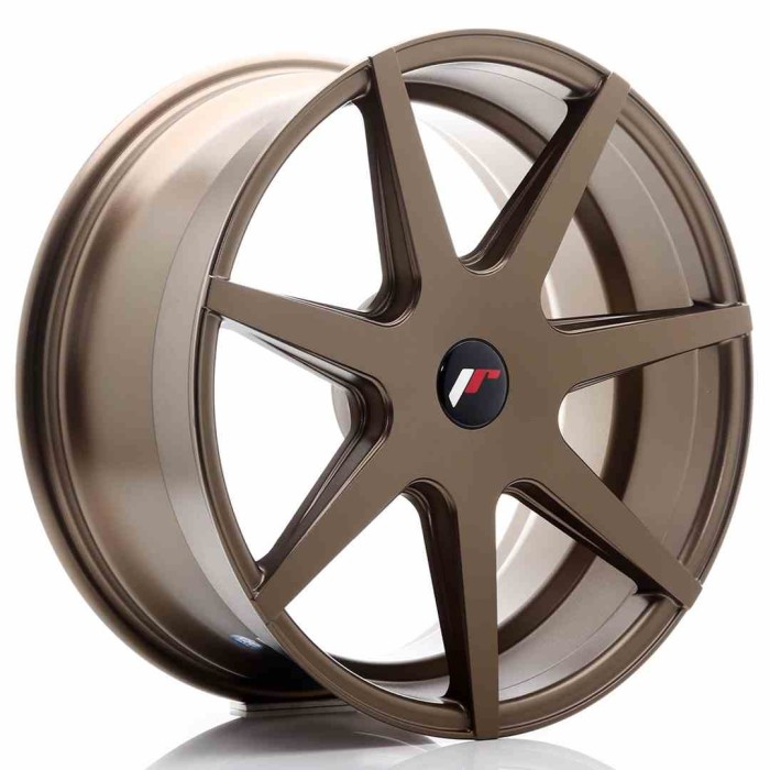 JR Wheels JR20 19x8,5 ET20-40 Blank Matt Bronze (2)