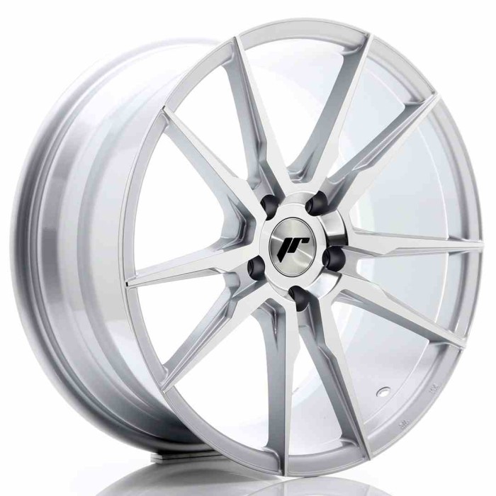 JR Wheels JR21 19x8,5 ET40 5x114,3 Silver Machined Face