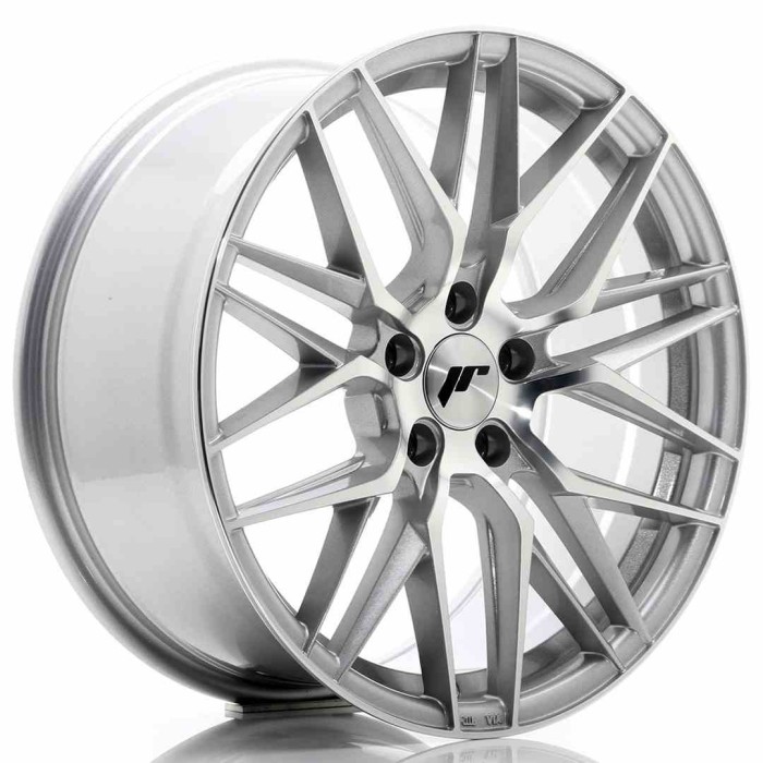 JR Wheels JR28 18x8,5 ET35 5x120 Silver Machined Face (2)