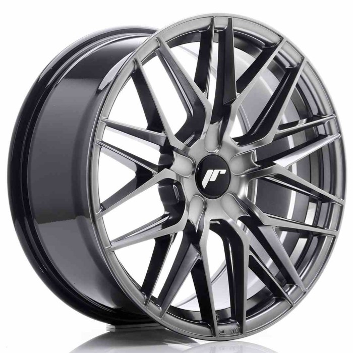 JR Wheels JR28 18x8,5 ET40 5H BLANK Hyper Black (2)