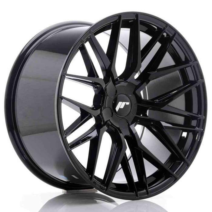 JR Wheels JR28 19x10,5 ET20-40 5H BLANK Gloss Black (2)