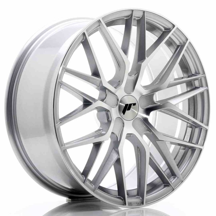 JR Wheels JR28 19x8,5 ET20-40 5H BLANK Silver Machined Face