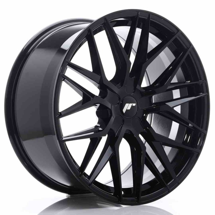 JR Wheels JR28 21x10,5 ET15-55 5H BLANK Gloss Black (2)