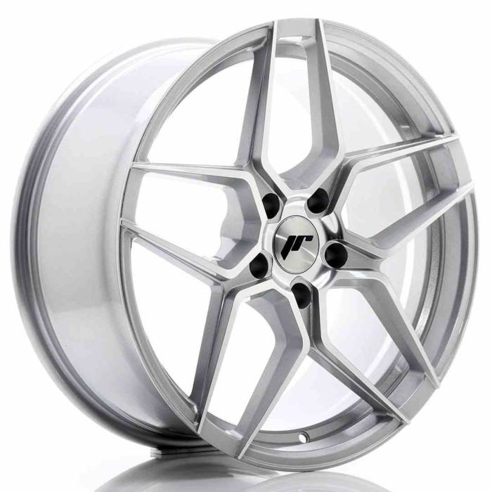 JR Wheels JR34 19x8,5 ET40 5x112 Silver Machined Face