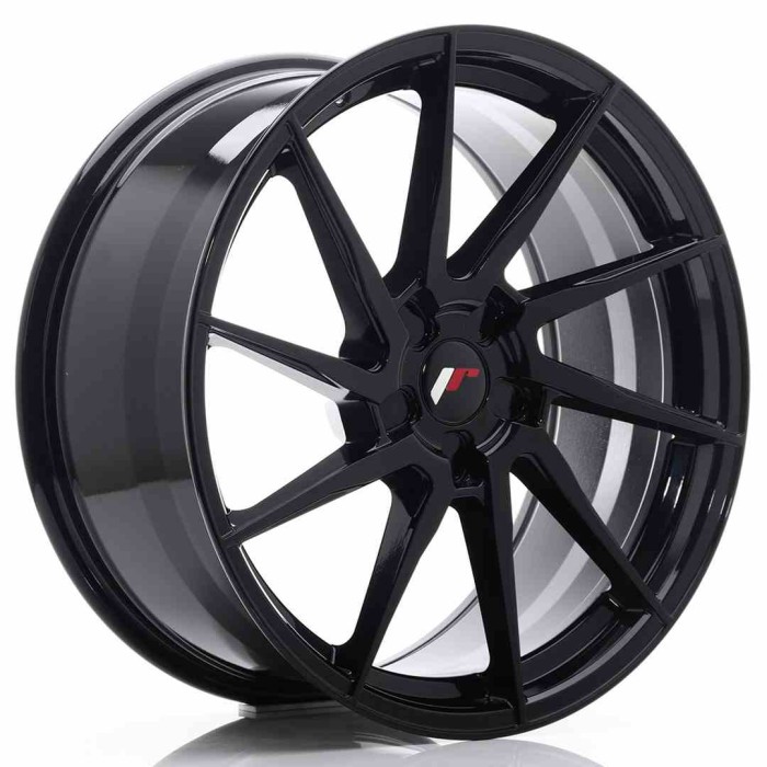 JR Wheels JR36 20x9 ET15-38 5H BLANK Gloss Black