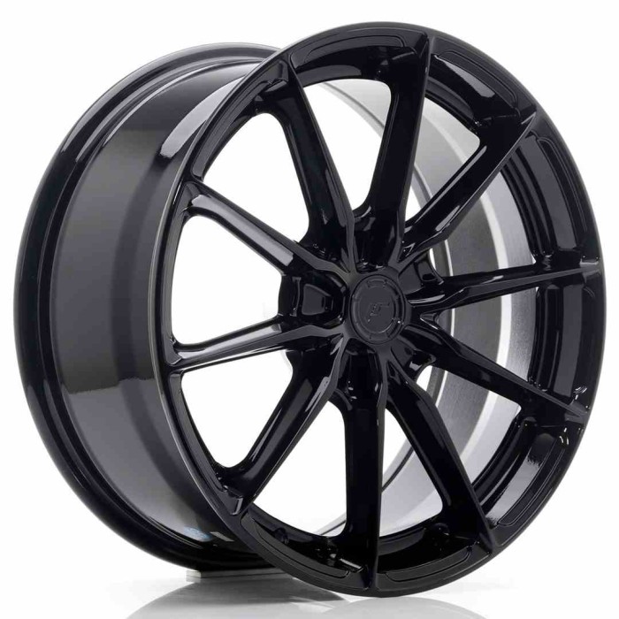 JR Wheels JR37 18x8 ET20-45 5H BLANK Glossy Black