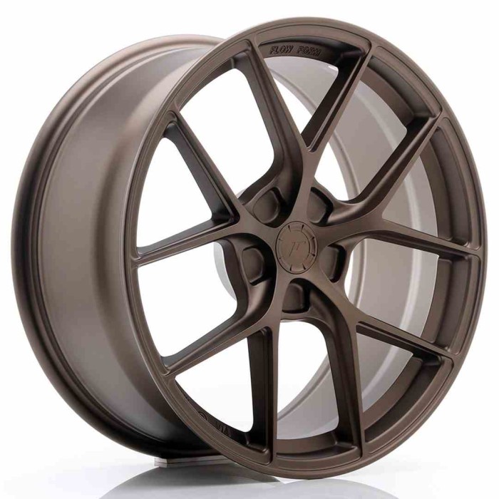 JR Wheels SL01 19x8 ET20-40 5H BLANK Matt Bronze (2)
