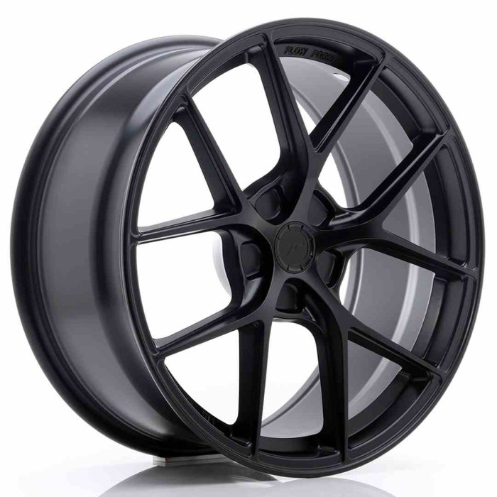 JR Wheels SL01 19x8,5 ET20-45 5H BLANK Matt Black (2)