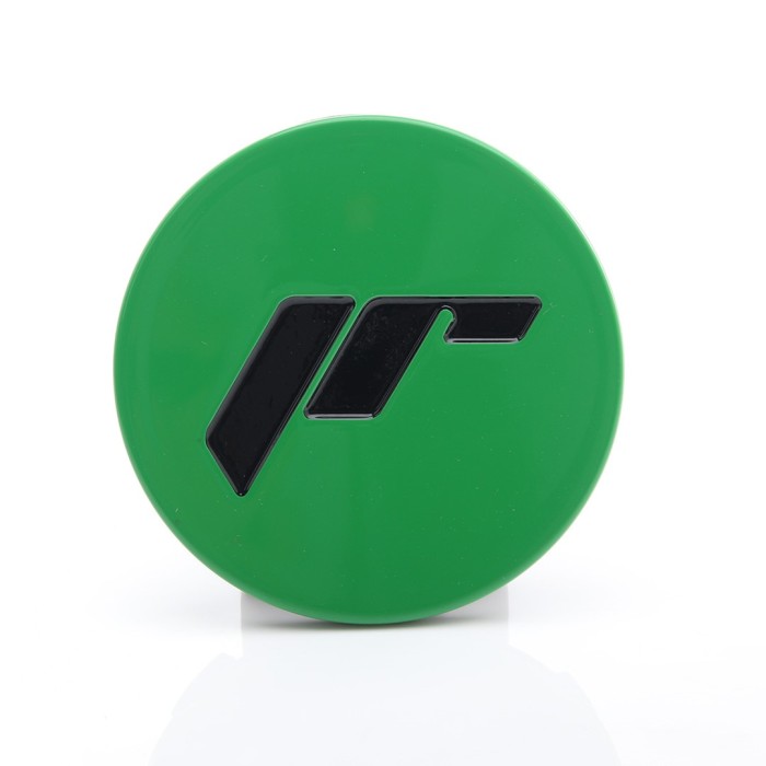 JR Aluminum Center Cap 68mm Green